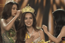 Lê Hoàng Phương khóc nức nở khi đăng quang Miss Grand Vietnam 2023