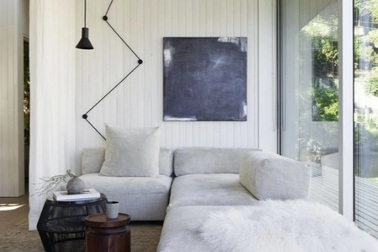 Nội thất nhà nổi 60 m2 luôn lấp lánh ánh nắng