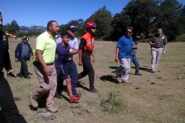 "Người hùng bốn chân" cứu mạng cậu bé rơi xuống hẻm núi