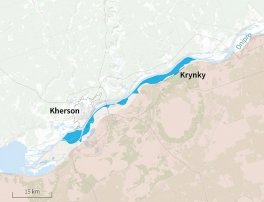 Ukraine khó xoay chuyển tình thế ở chảo lửa Dnipro - 1