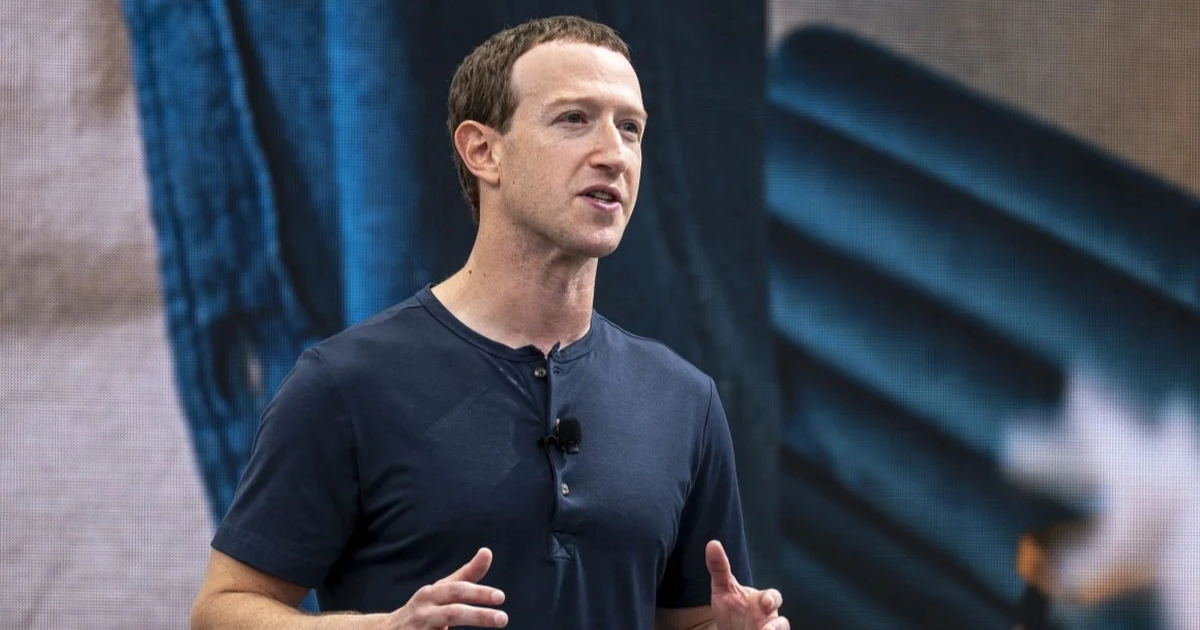Mark Zuckerberg đang tích cực đẩy mạnh cuộc đua AI (Ảnh: CNN).