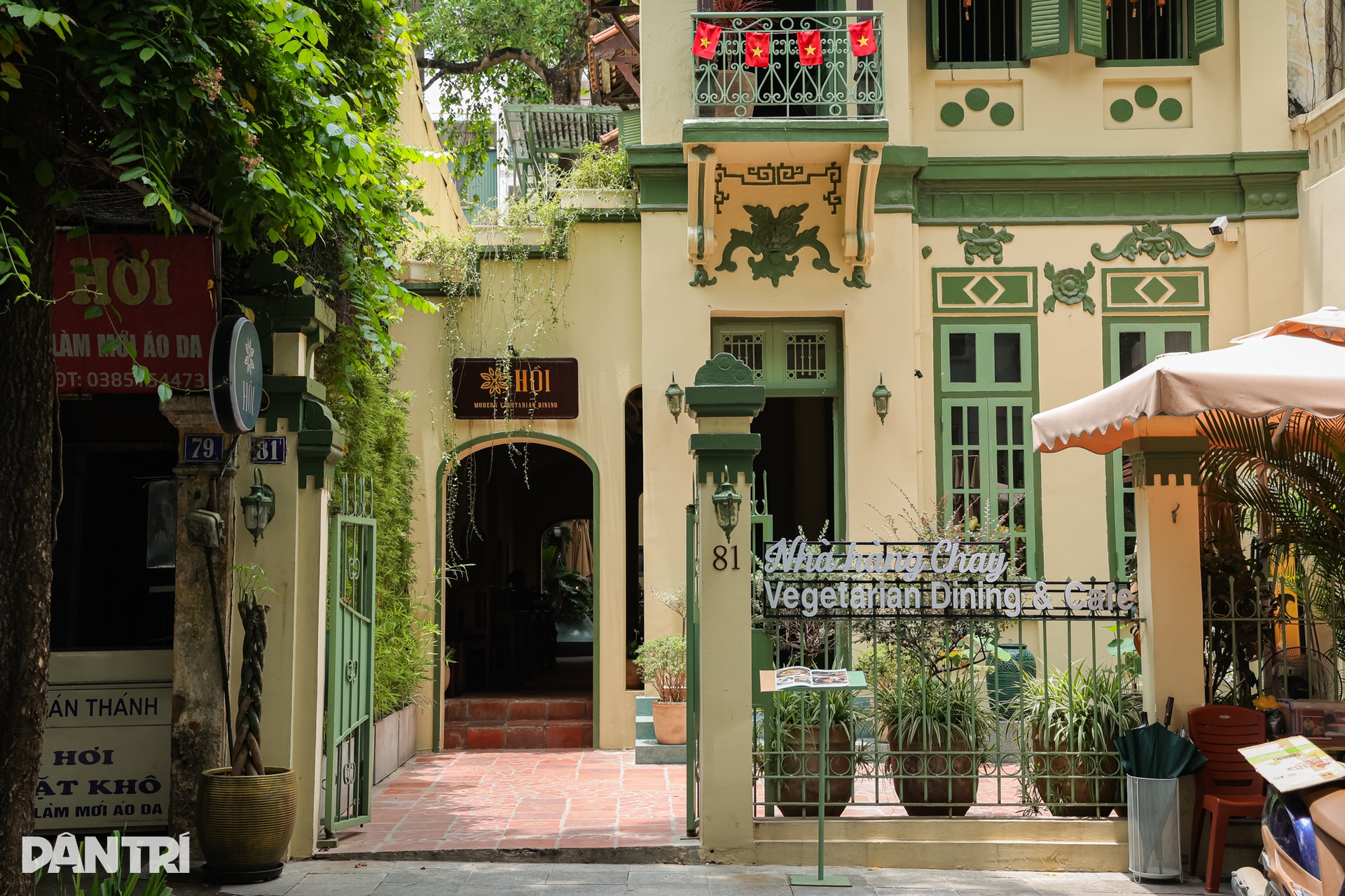 Quán chay trong biệt thự cổ ở Hà Nội, khách Tây cắm chốt cả tuần vì ngon - 1 Quán chay trong biệt thự cổ ở Hà Nội, khách Tây cắm chốt cả tuần vì ngon - 1