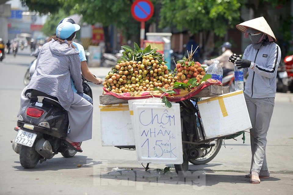 Hà Nội: Người lao động nhọc nhằn mưu sinh dưới nắng nóng đầu hè - 1 Hà Nội: Người lao động nhọc nhằn mưu sinh dưới nắng nóng đầu hè - 1