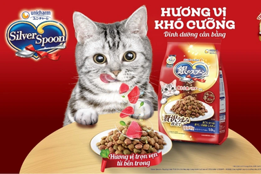 Silver Spoon - thức ăn cho mèo hàng đầu Nhật Bản - đã có mặt tại Việt Nam