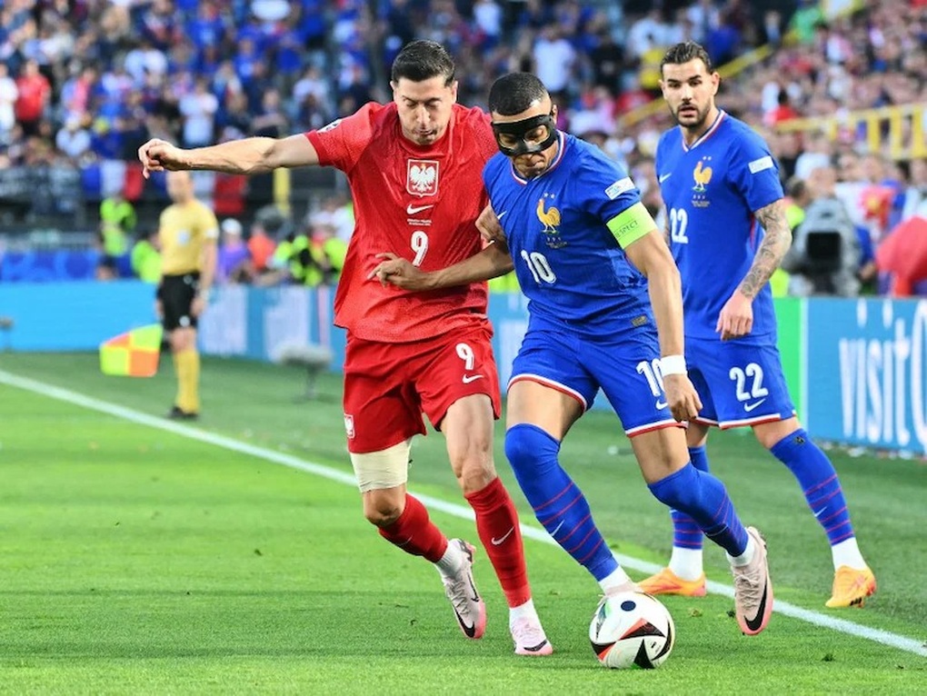 Mbappe ghi bàn đầu tiên ở Euro, Pháp rơi vào nhánh đấu tử thần - 1 Mbappe ghi bàn đầu tiên ở Euro, Pháp rơi vào nhánh đấu tử thần - 1
