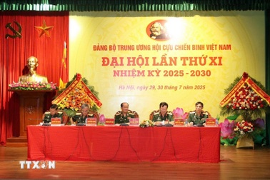 Đại hội Đảng bộ Trung ương Hội Cựu chiến binh Việt Nam lần thứ XI