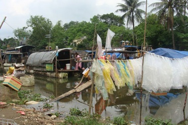 “Xóm chài nilon”