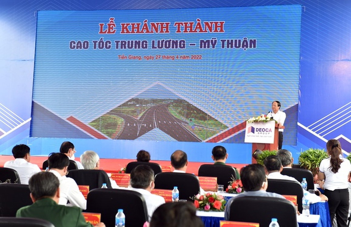 Chính thức khánh thành cao tốc Trung Lương - Mỹ Thuận sau 13 năm thi công - 3 Chính thức khánh thành cao tốc Trung Lương - Mỹ Thuận sau 13 năm thi công - 3