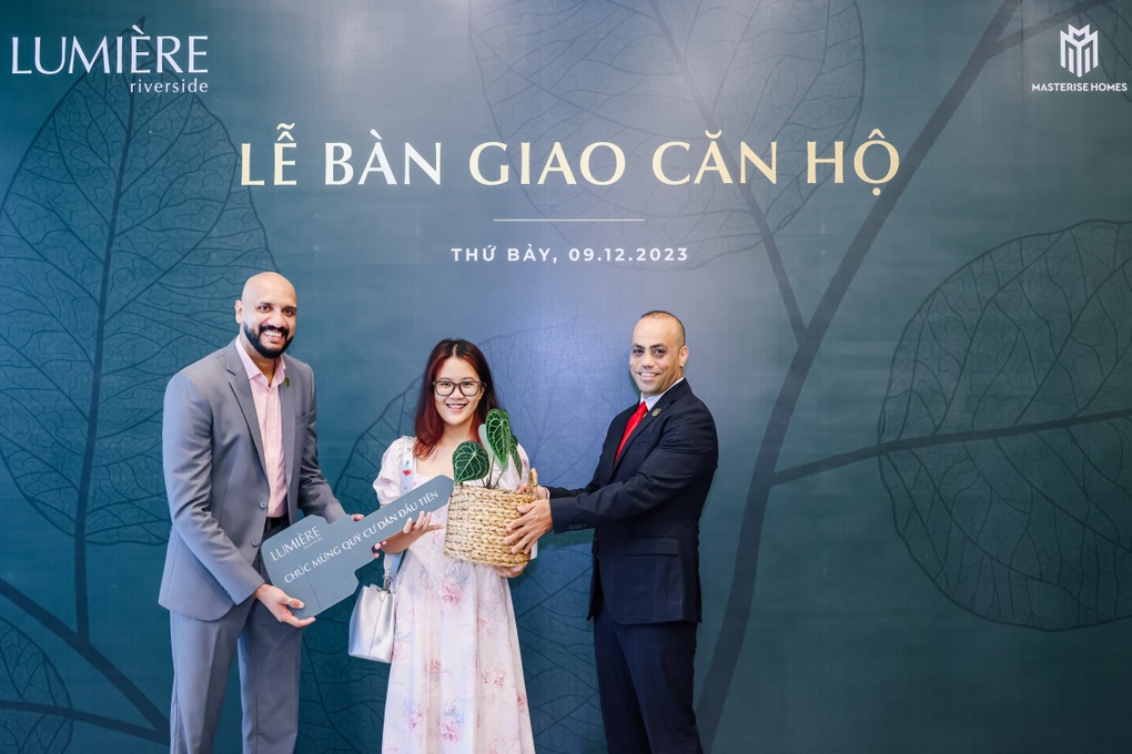 Masterise Homes chính thức bàn giao LUMIÈRE riverside, dự án thứ 4 trong năm 2023 - 6 Masterise Homes chính thức bàn giao LUMIÈRE riverside, dự án thứ 4 trong năm 2023 - 6