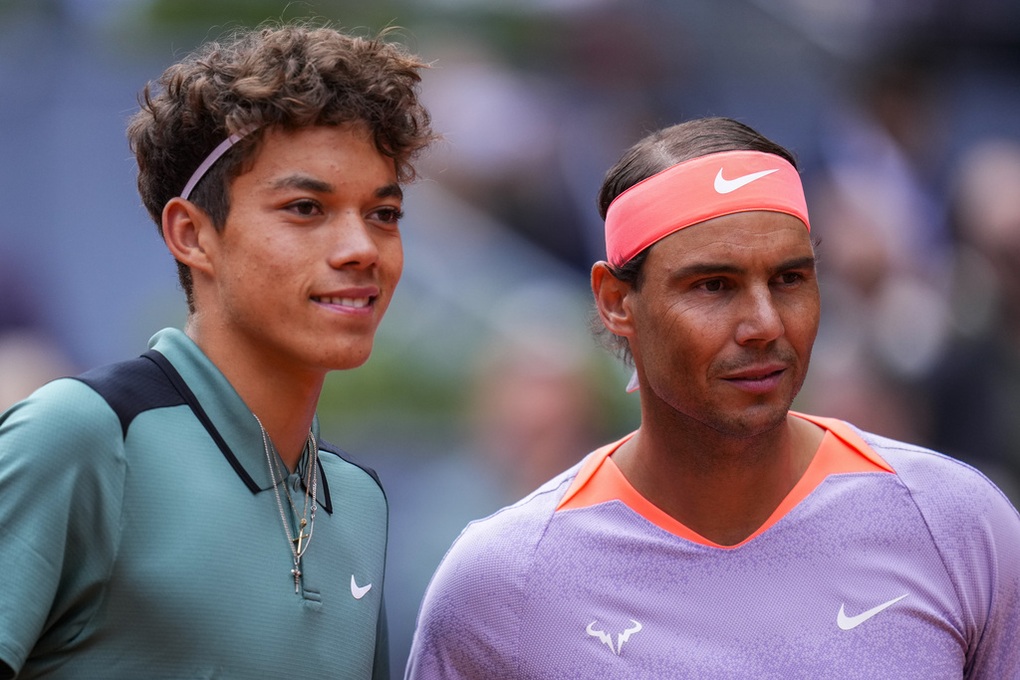 Nadal đánh bại tay vợt 16 tuổi tại vòng một Madrid Open - 1 Nadal đánh bại tay vợt 16 tuổi tại vòng một Madrid Open - 1
