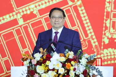 Thủ tướng Phạm Minh Chính dự lễ khởi công hai dự án tại Hải Phòng