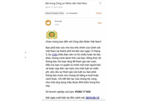 Email giả mạo cơ quan Công an để lừa tiền đang phát tán mạnh mẽ