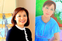 Sức hút từ những bức tranh giao thoa nghệ thuật Á - Âu