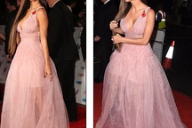 Ca sỹ Mỹ đẹp như công chúa với váy voan hồng