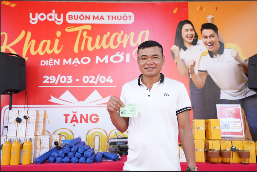 Khai trương Yody Buôn Ma Thuột: Tổ hợp mua sắm - vui chơi hàng đầu Tây Nguyên - 5 Khai trương Yody Buôn Ma Thuột: Tổ hợp mua sắm - vui chơi hàng đầu Tây Nguyên - 5