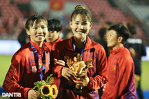 Giành HCV SEA Games 31, đội tuyển nữ Việt Nam nhận "mưa tiền thưởng"