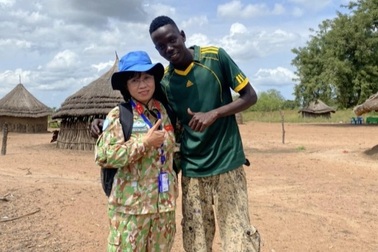 Nữ quan sát viên quân sự Việt Nam tại Nam Sudan kể chuyện đi tuần tra