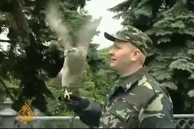 Đội cảnh vệ biết bay lượn canh gác dinh Tổng thống Nga