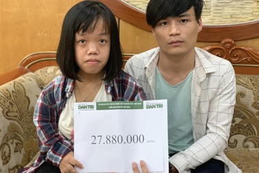 Bạn đọc Dân trí tiếp tục giúp đỡ bé gái bị teo mật bẩm sinh gần 28 triệu đồng