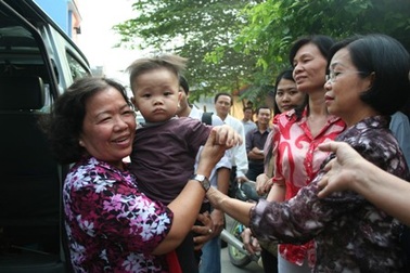 "Giải cứu" thành công các cháu bé ở Tiên Phước 2