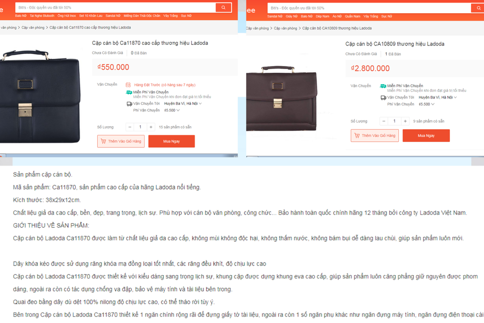 Bất ngờ giá thị trường loại cặp giả da được Quảng Bình dự chi 2,2 tỷ đồng tặng đại biểu - 1 Bất ngờ giá thị trường loại cặp giả da được Quảng Bình dự chi 2,2 tỷ đồng tặng đại biểu - 1