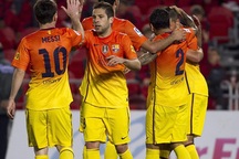 Messi lập cú đúp, Barcelona đại thắng Mallorca