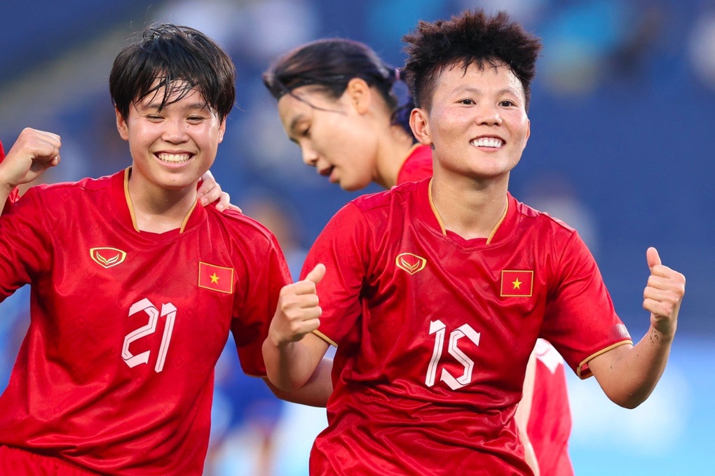 Đội tuyển nữ Việt Nam thắng 2-0 trước Nepal tại Asiad 19 - 2 Đội tuyển nữ Việt Nam thắng 2-0 trước Nepal tại Asiad 19 - 2