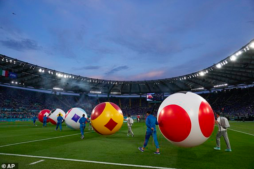 Lễ khai mạc đầy màu sắc và ấn tượng của Euro 2020 - 2 Lễ khai mạc đầy màu sắc và ấn tượng của Euro 2020 - 2
