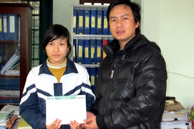 Quà bạn đọc đến với em Trần Thị Khánh Hằng 