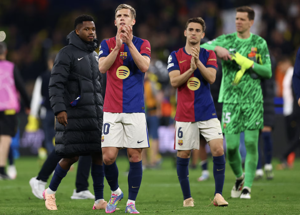 Thua Dortmund, Barcelona vẫn giành vé vào bán kết Champions League - 2 Thua Dortmund, Barcelona vẫn giành vé vào bán kết Champions League - 2