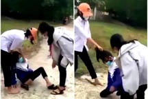 Nữ sinh đánh bạn dã man, bắt quỳ xin lỗi: Huyện chỉ đạo công an xác minh