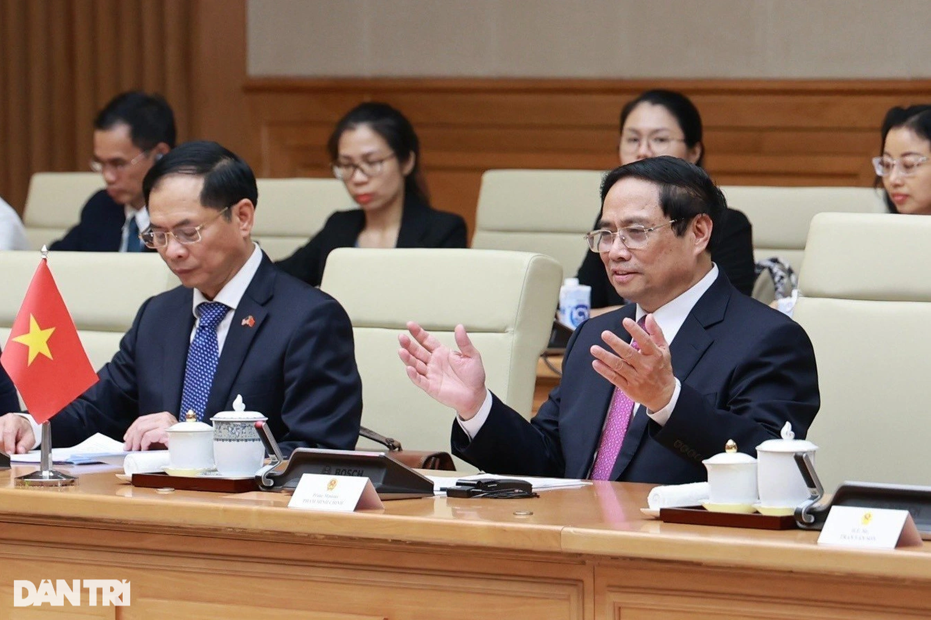 Thủ tướng Phạm Minh Chính chủ trì lễ đón Thủ tướng Malaysia thăm Việt Nam - 7 Thủ tướng Phạm Minh Chính chủ trì lễ đón Thủ tướng Malaysia thăm Việt Nam - 7