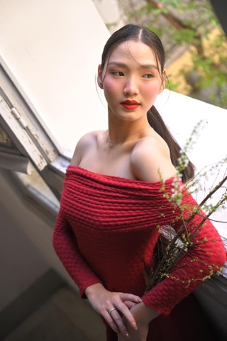 "Nàng thơ" mới của Victor Vũ: 17 tuổi cao 1,75m, được động viên thi hoa hậu - 8