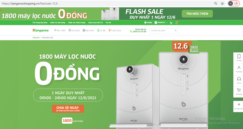 Khám phá máy lọc nước 0 đồng của Kangaroo - 3 Khám phá máy lọc nước 0 đồng của Kangaroo - 3