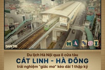 Du lịch bằng tàu Cát Linh - Hà Đông: Trải nghiệm "giấc mơ" dài một thập kỷ