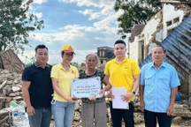 Hỗ trợ các gia đình vùng lũ tỉnh Thái Nguyên tái thiết cuộc sống