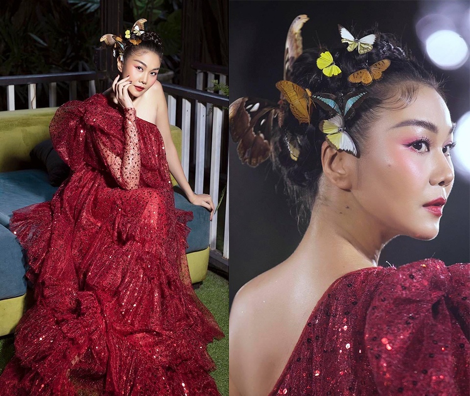 Hương Giang diện vest không nội y, khoe vòng một căng tròn - 8 Hương Giang diện vest không nội y, khoe vòng một căng tròn - 8