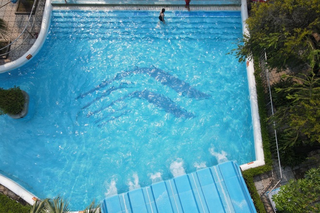 Cảnh hiu hắt ở Công viên nước Hồ Tây ngày nghỉ lễ Quốc khánh - 2