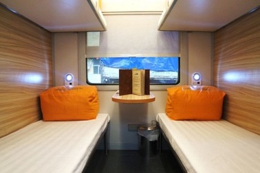 Suất ăn hàng không được phục vụ miễn phí trên tàu hỏa “5 sao”