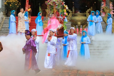 Tái hiện cảnh công chúa Huyền Trân được gả cho quốc vương Chiêm Thành