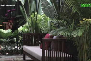 Ngôi nhà ấn tượng làm từ vật liệu tái chế ở Vũng Tàu