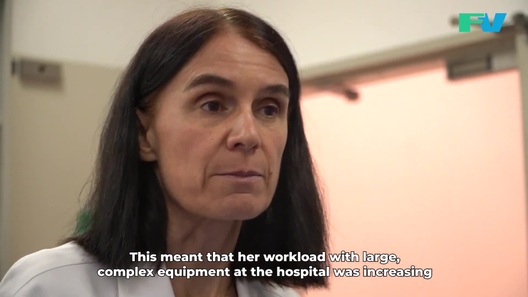 Sylvie Feuerle - người xây dựng đội ngũ kỹ thuật hình ảnh, xạ trị tại FV