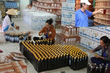 Chao đảo thương hiệu nước mắm Phú Quốc