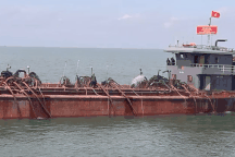 Lần đầu tiên khởi công khai thác cát biển làm đường cao tốc