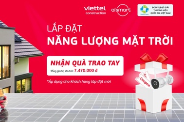 Giải pháp năng lượng mặt trời đưa Viettel Construction trở thành Thương hiệu quốc gia