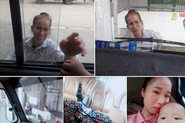 Bức ảnh bà ngoại bịn rịn chia tay cháu khiến cô gái nào lấy chồng xa cũng chạnh lòng