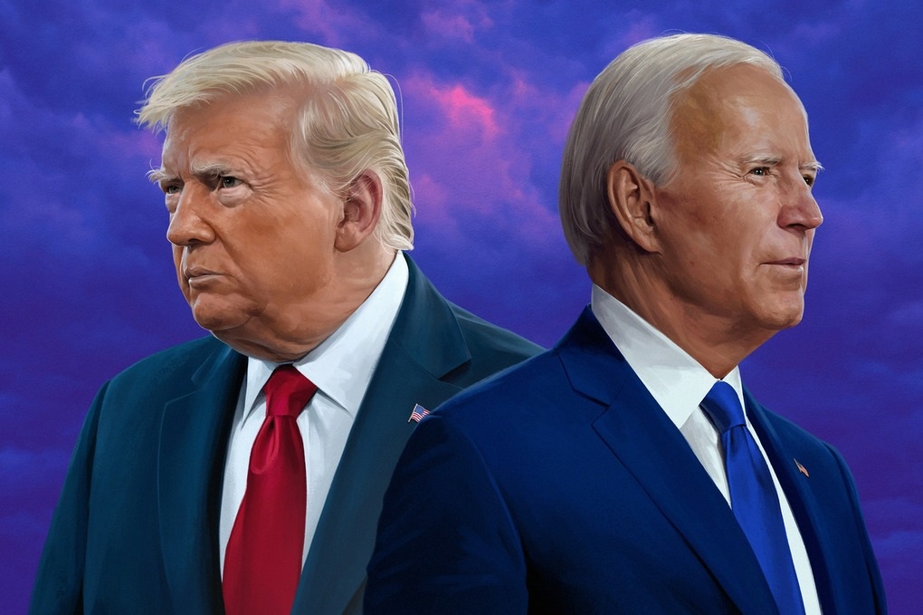 Ông Trump dẫn trước ông Biden trong khảo sát bầu cử - 1 Ông Trump dẫn trước ông Biden trong khảo sát bầu cử - 1