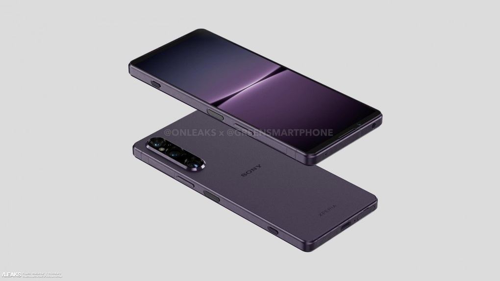 Loạt ảnh hoàn chỉnh Xperia 1 V, với thiết kế OmniBalance truyền thống và không có nhiều thay đổi so với Xperia 1 IV ra mắt năm ngoái (Ảnh: OnLeaks). Loạt ảnh hoàn chỉnh Xperia 1 V, với thiết kế OmniBalance truyền thống và không có nhiều thay đổi so với Xperia 1 IV ra mắt năm ngoái (Ảnh: OnLeaks).