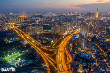 Hình tượng cánh chim Việt, dòng sông trên biểu trưng TP Thủ Đức