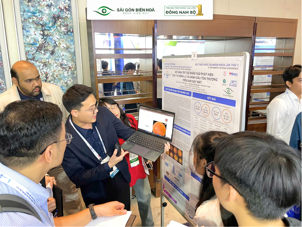 Mắt Sài Gòn Biên Hòa đạt giải nhì tại hội thảo kiểm soát tiến triển cận thị - 2
